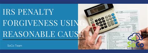IRS Penalty Forgiveness Using Reasonable Cause — Your Site Title