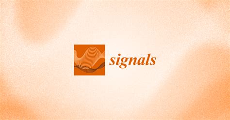 Signals | Announcements