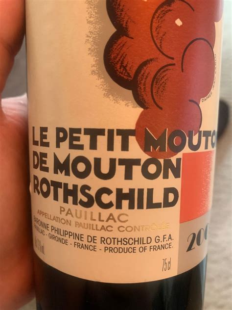 2009 Le Petit Mouton de Mouton Rothschild, France, Bordeaux, Médoc ...
