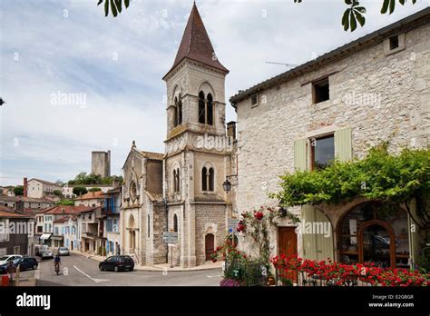 France Lot Montcuq Stock Photo - Alamy