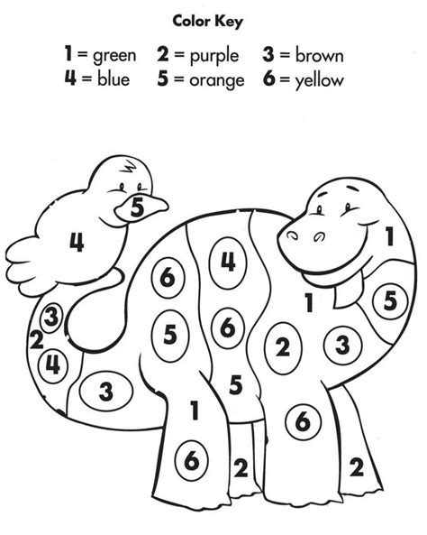 Coloring By Number Worksheets