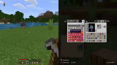 Minecraft - 2 Player Gameplay - YouTube