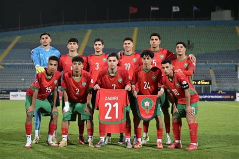 Maroc U20 : une génération ambitieuse prête à marcher sur les traces de ...