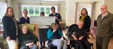 Presentation of Fund Raising cheque