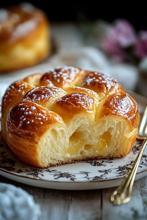 Brioche au Yaourt Légère Sans Pétrissage : Un Délice Facile à Réaliser ! 🥐