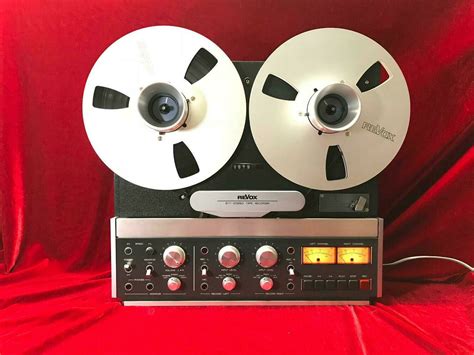 Magnétophone à bande REVOX B77 2pistes