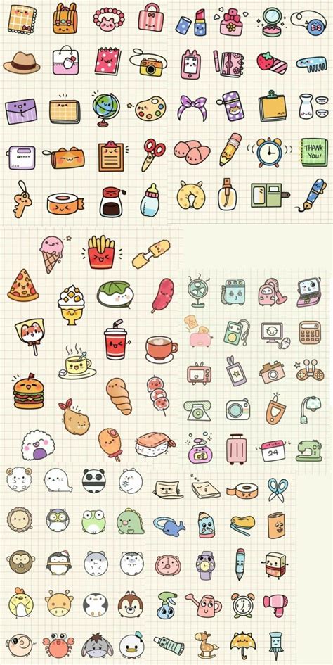 Sticker ! #1 | Simple doodles, Easy drawings, Cute easy doodles
