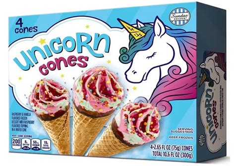 Aldi Is Selling Unicorn Ice Cream Cones For A Magical Summer
