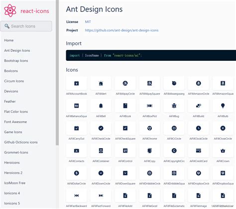 React Icons_react-icons-CSDN博客