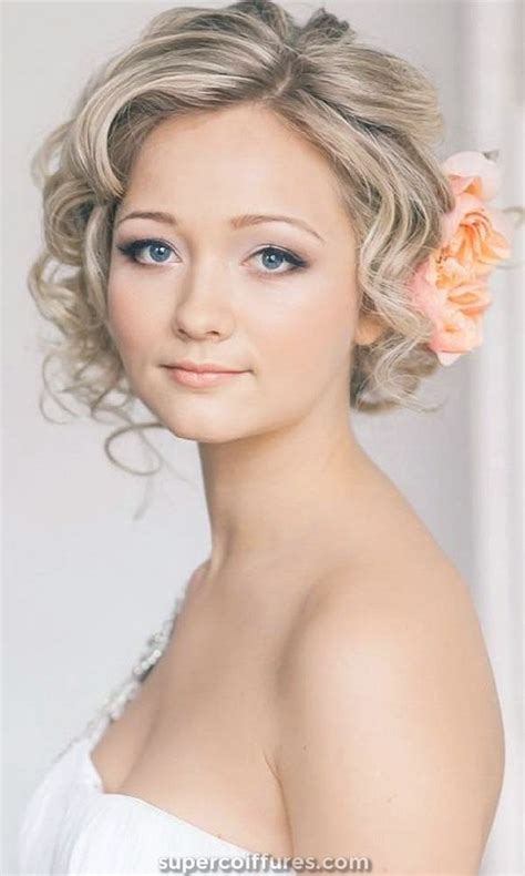 23 Coiffure de mariage la plus glamour pour cheveux courts ...