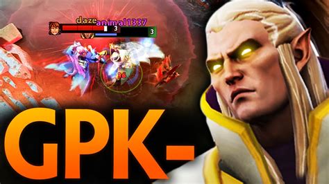 10200 MMR AVERAGE!! GPK- INVOKER vs MARCI MID | Dota 2 Invoker - YouTube