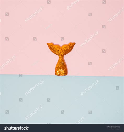 Mermaid Jump On Pink Background Stock Photo 1927848992 | Shutterstock