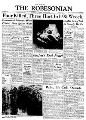 The Robesonian from Lumberton, North Carolina on January 11, 1970 · Page 1