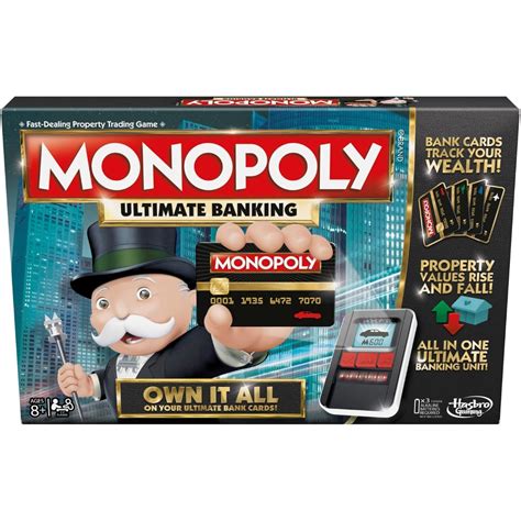Monopoly Ultimate Banking Edition Board Game (Original) for Families ...