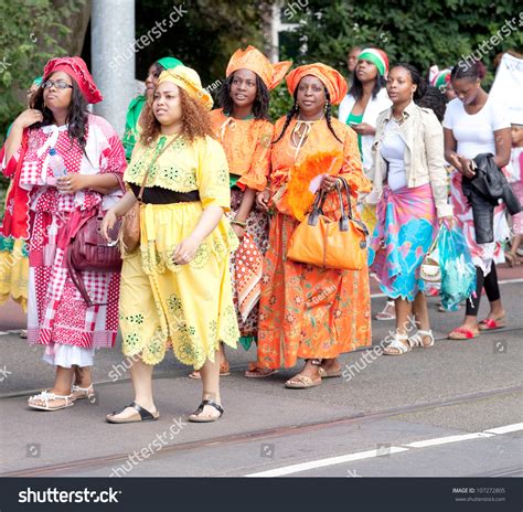 Amsterdam July 1 Surinamese Community Celebrates Stock Photo 107272805 ...