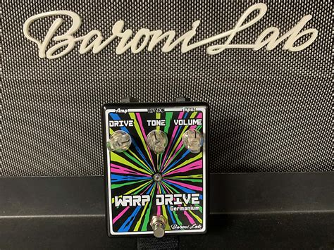 Baroni-Lab Warp Drive Germanium 2018 - Black | Reverb
