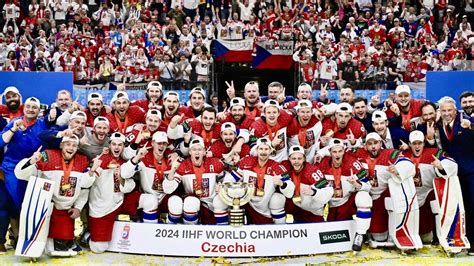 Czechia’s Ice Hockey Team wins the Ice Hockey World Cup 2024
