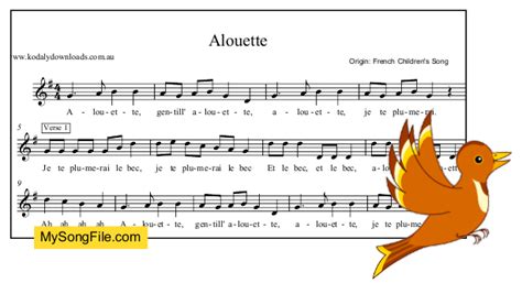 Alouette | My Song File