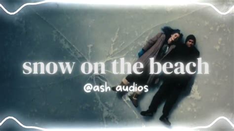 snow on the beach - taylor swift ft. lana del rey (edit audio)
