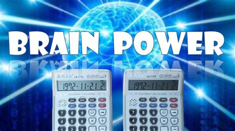 Brain Power - Calculator Cover 브레인파워 계산기버전
