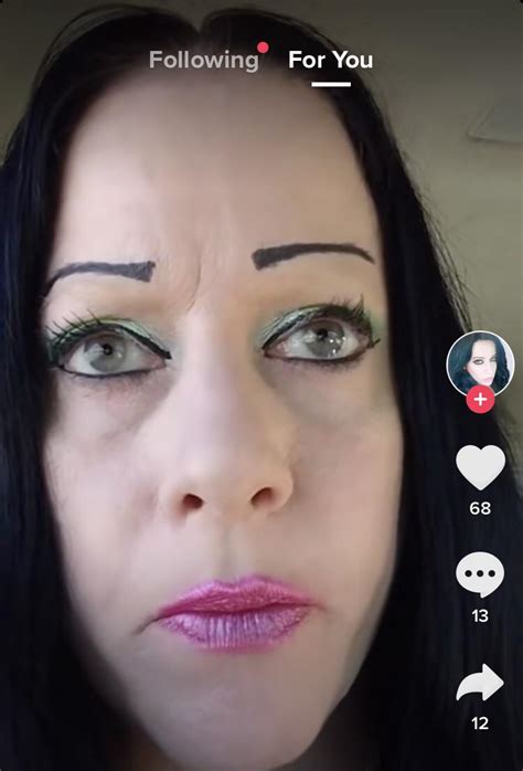 was happily scrolling through tik tok then BAM! : r/awfuleyebrows