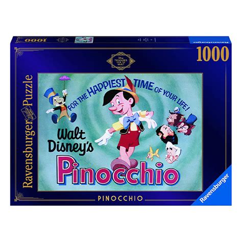 Disney Treasures The Vault Pinocchio 1000 Piece Jigsaw Puzzle | Mind ...