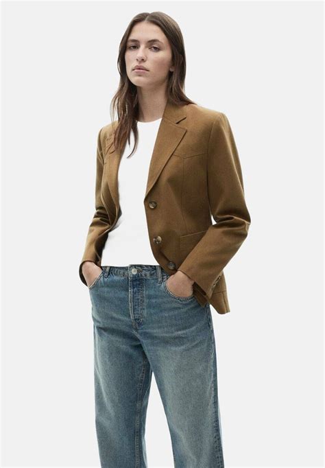 Mango Blazer - brown/marron - ZALANDO.FR