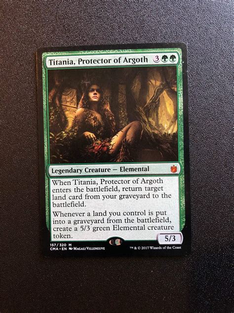 Titania, Protector of Argoth - MTG Proxy Commander - Proxy King