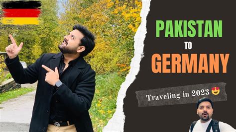 PAKISTAN 🇵🇰 TO GERMANY 🇩🇪 | Traveling to Germany for the first time as a student 😍