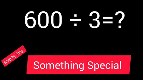 600 Divided by 3 || 600 ÷ 3 ||How do you divide 600 by 3 step by step?||Long Division