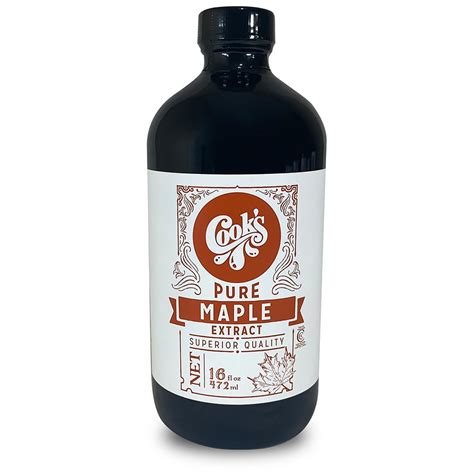 Cook's, Pure Maple Extract, All Natural Premium Maple Sap from Vermont ...