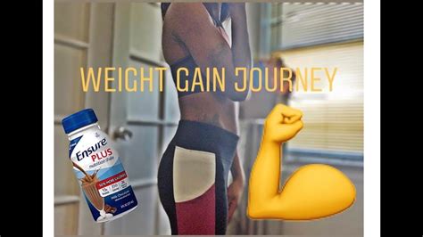 MY WEIGHT GAIN JOURNEY UPDATE!!|ENSURE PLUS - YouTube
