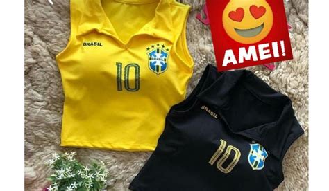 Blusa do Brasil Feminina Gola Polo