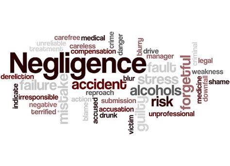 Negligence Word Cloud Concept Stock Illustration - Download Image Now ...