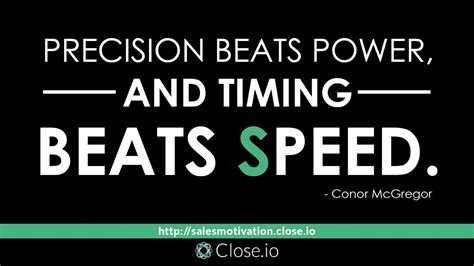 Conor Mcgregor Quotes Timing Beats Speed - emsekflol.com