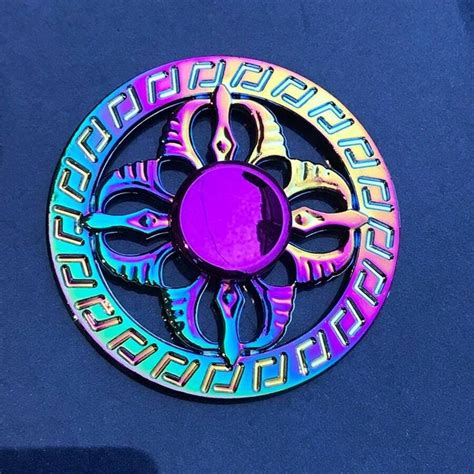 Rainbow Metal Spinner Colorful Finger Spinners High Speed Hand Spinners ...