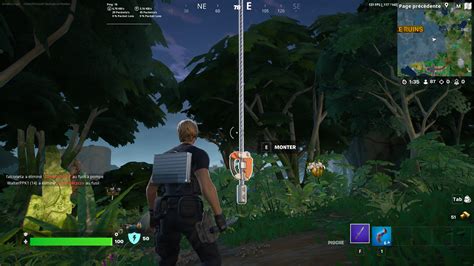 Parcourir la distance verticalement sur Fortnite, comment accomplir le ...