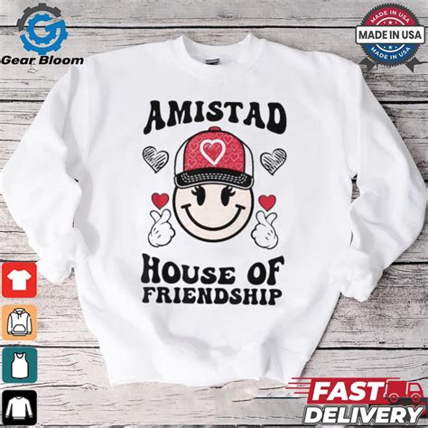 Official Amistad house of friendship friendly school spirit kids T ...