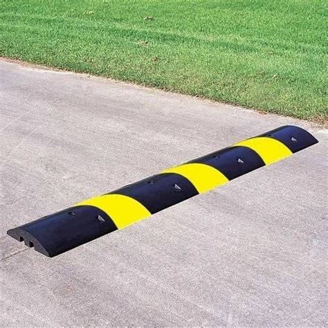 Rubber Speed Bumps, For Road Safety at ₹ 1800/meter in Mumbai | ID ...