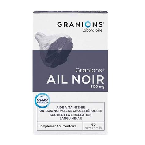 Granions Ail Noir 60 Comprimés | DocMorris France
