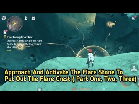 Approach And Activate The Flare Stone to Put Out The Flare Crest (Part 1-3) - Mianloong Chamber