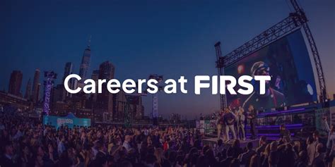 Career Opportunities at FIRST