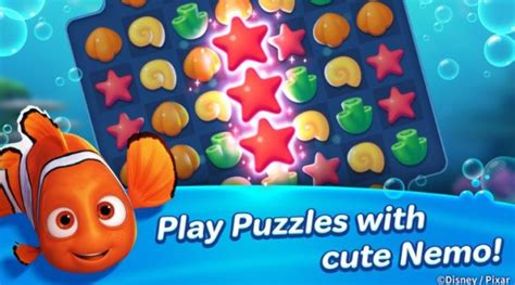 Nemo's Aqua POP, a brand new match-3 puzzler based on the Finding Nemo ...
