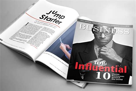 Business Magazine Template