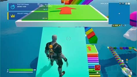 Fortnite Fun Obby 100 Levels. - YouTube