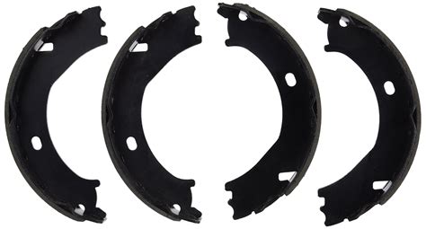 BOSCH BS771 Blue Parking Brake Shoe Set - Compatible With Select Chevrolet Express, Suburban, Avalanche, Silverado; Dodge Ram; Ford E Series Vans, F-250/350; GMC: Savana, Sierra, Yukon XL