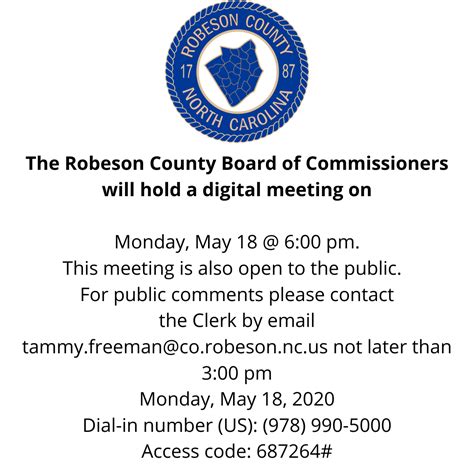 The Robeson... - Robeson County Administration/Government