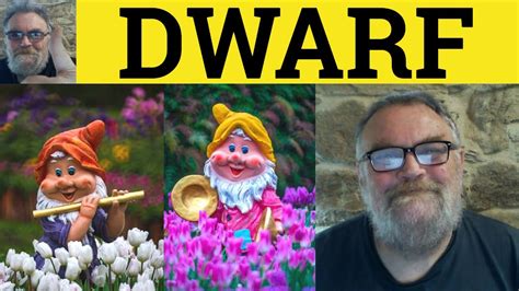 🔵 Dwarf Meaning - Dwarf Definition - Dwarves Examples - Noun Verb - Dwarf