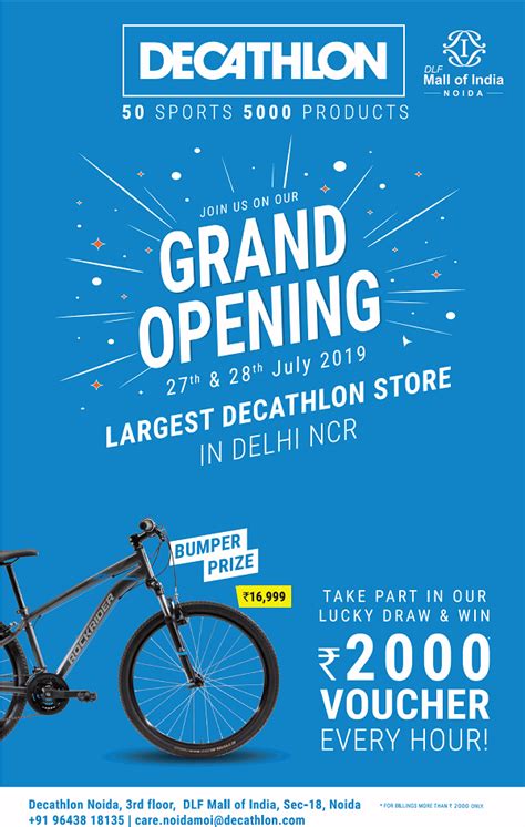 Decathlon Delhi Sports Stores Sales Offers Numbers Discounts