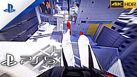 Mirror's Edge — POV: THE BEST PARKOUR GAME!!! | ULTRA High Realistic Graphics Gameplay [4K60FPS]